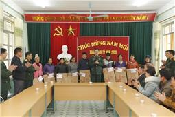 Trung tướng Dương Đình Thông chúc tết các địa phương, đơn vị